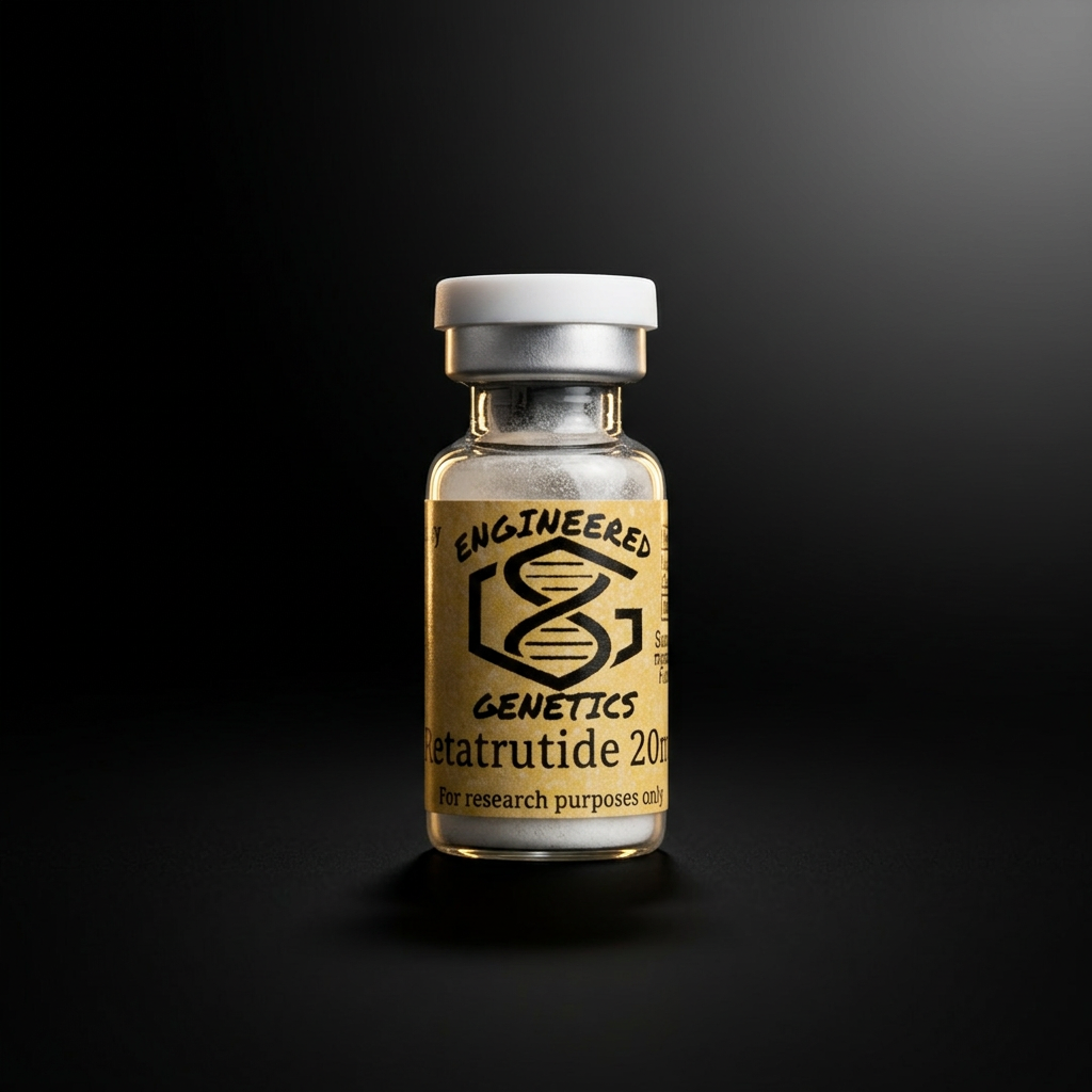 GLP-3RT 20 mg research peptide vial — ≥99% purity, HPLC verified